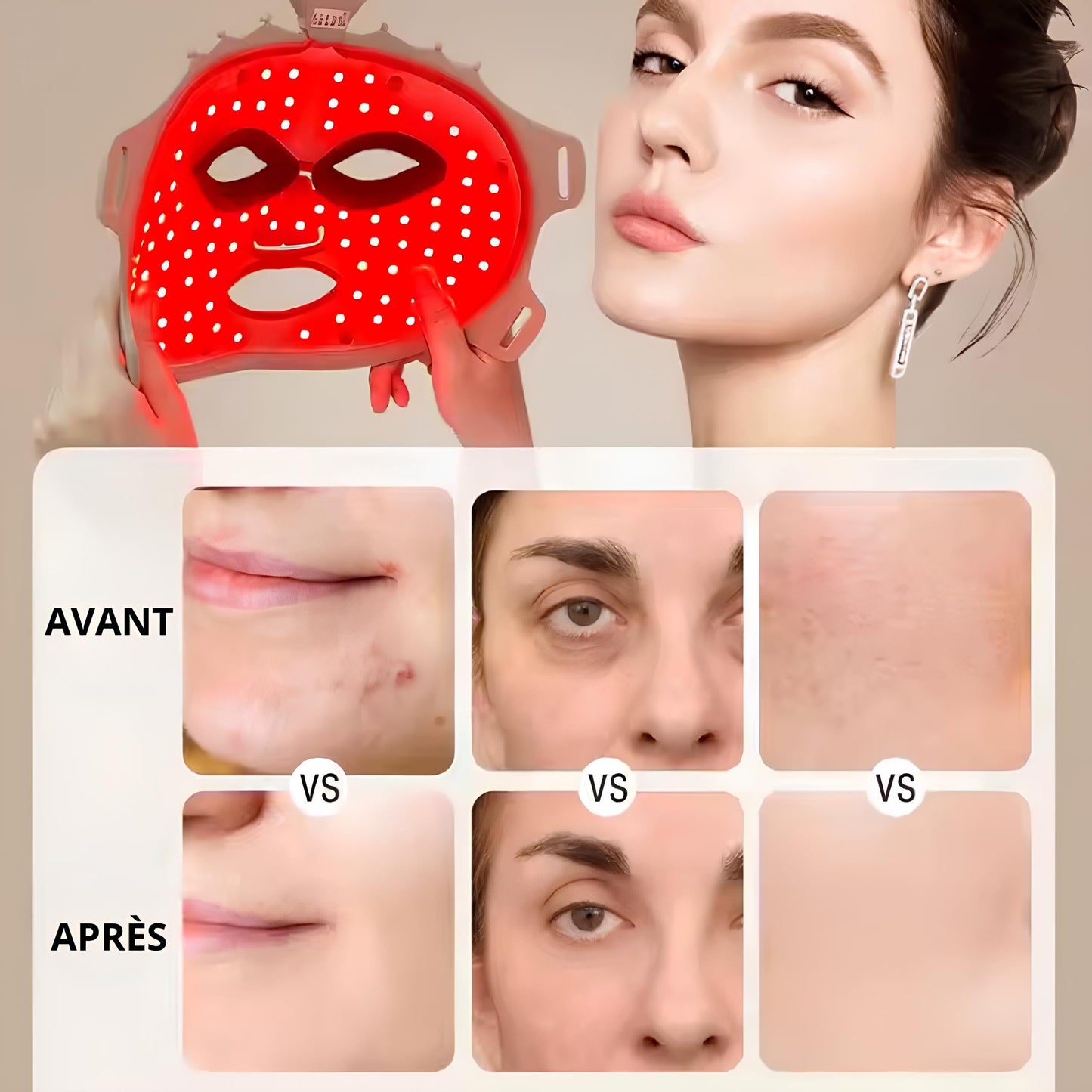 Masque soin Anti-âge pour visage